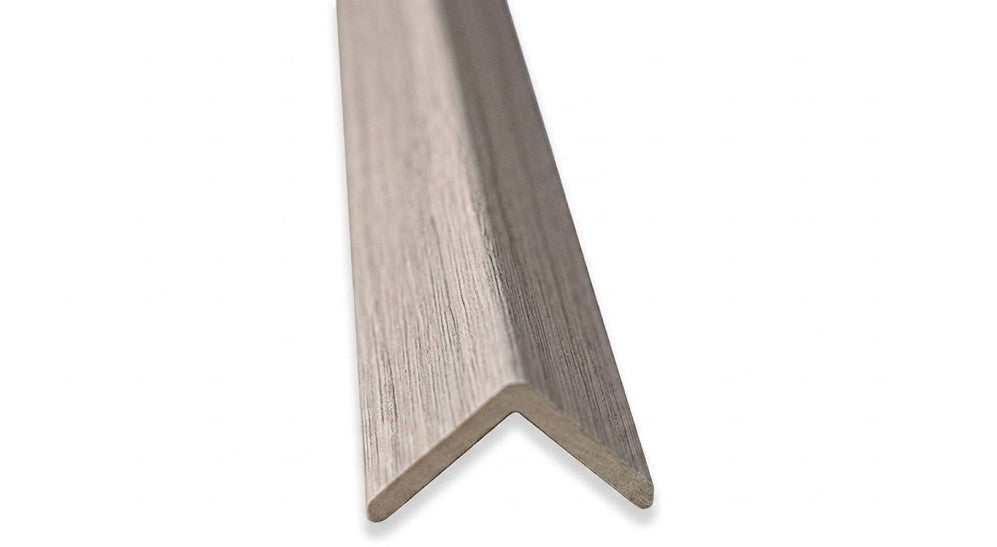 Ángulos exterior terminación WPC símil madera para interiores