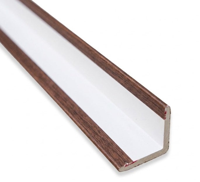 Ángulos exterior terminación WPC símil madera para interiores