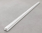 Moldura/perfil H Cielorraso PVC Terminación Blanco