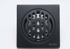 Desagüe negro mate 10 X10 Cm - Sifón