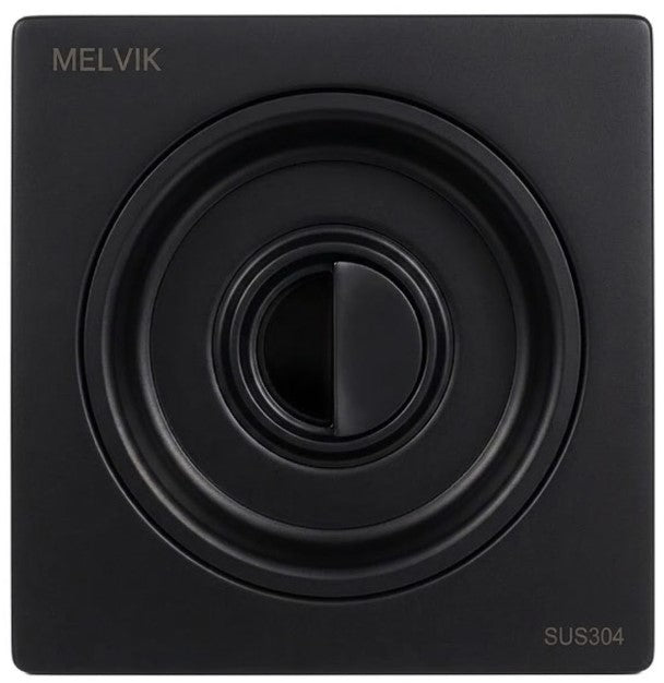 Rejilla Desagüe Negro Mate 15 X 15 - Sifón