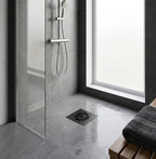 Rejilla Desagüe Negro Mate 15 X 15 - Sifón