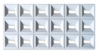 Separador de ambientes PU blanco panel decorativo 3D divisor