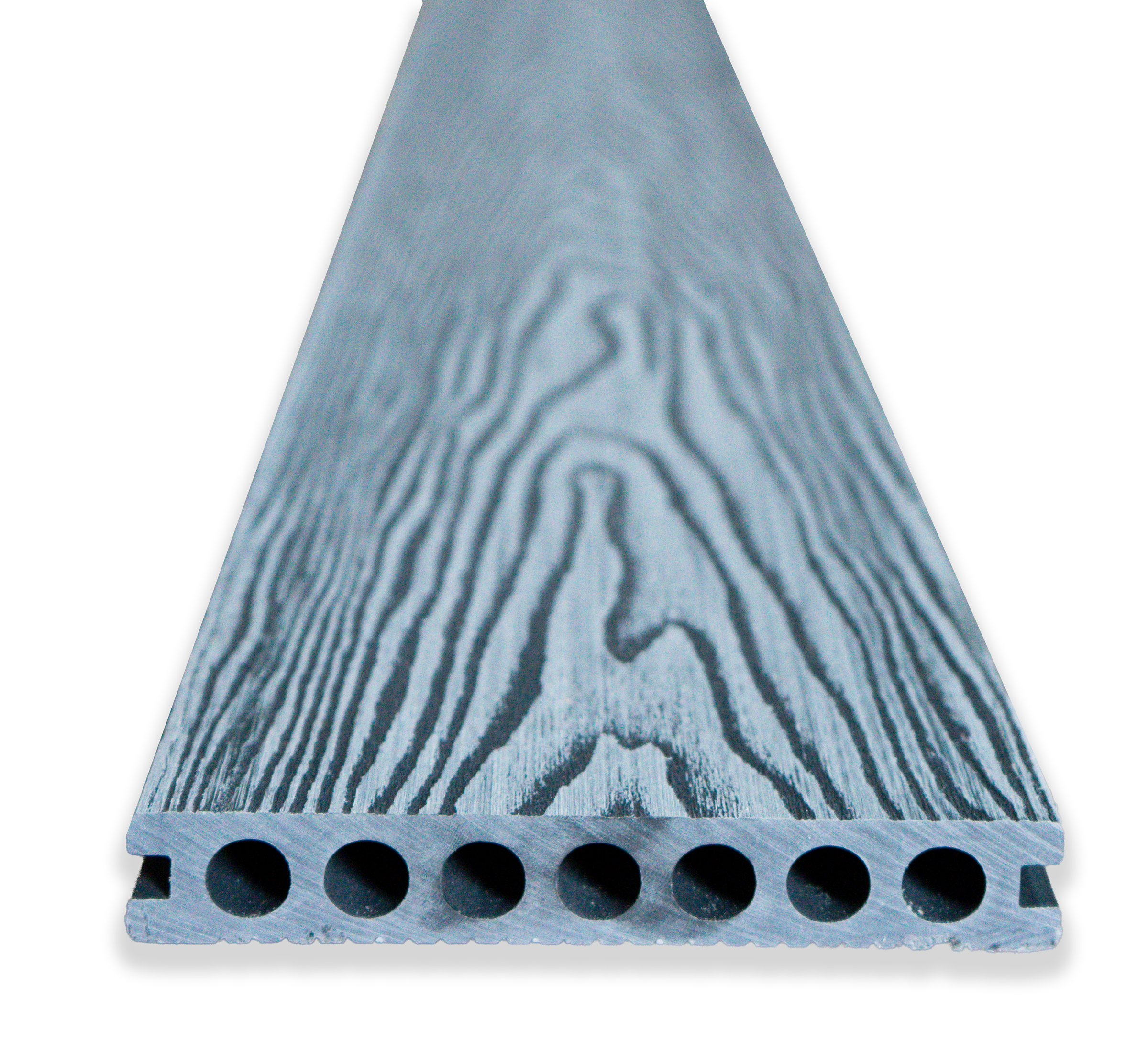 Deck WPC piso exterior - Tabla antideslizante filtro UV