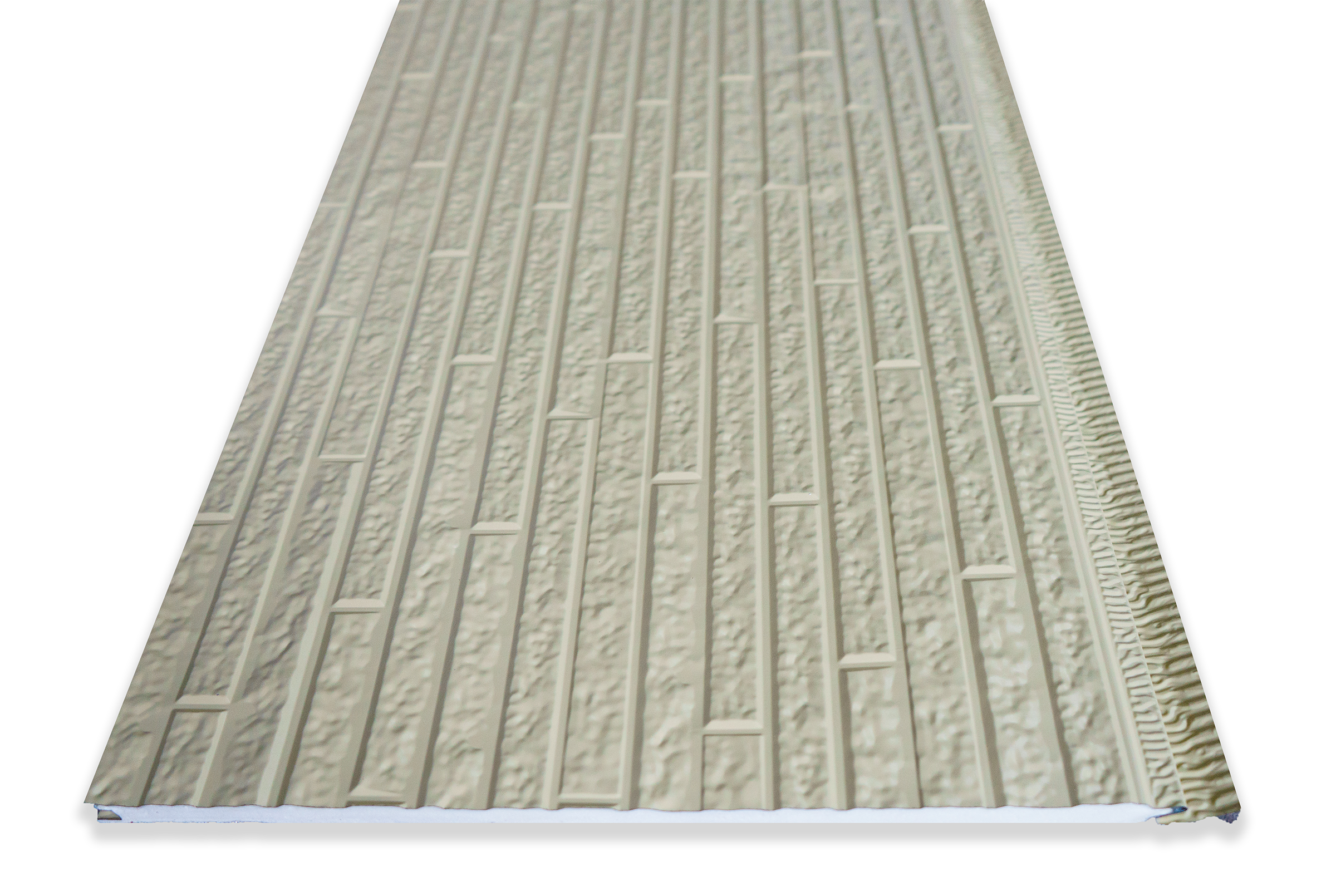 Revestimiento exterior metal siding aislante termico