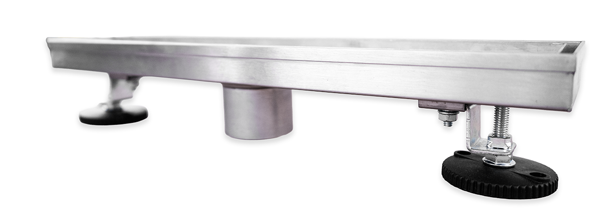 Melvik Desague de ducha lineal - Acero inoxidable reversible – Melvik