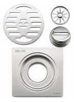 Desagüe Rejilla 15 X15 cm con Sifón AC INOX 304