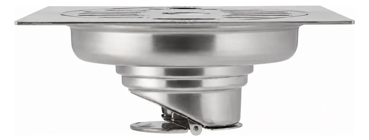 Desagüe Rejilla 15 X15 cm con Sifón AC INOX 304