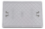 Tapa Y Marco 40 X 60 Cm Para Graseras Soporta 2 Ton Gris