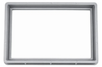 Tapa Y Marco 40 X 60 Cm Para Graseras Soporta 2 Ton Gris